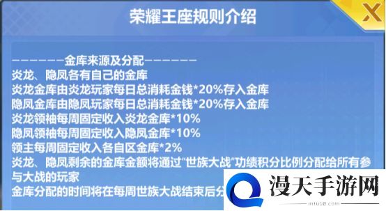 校花的贴身高手天阶岛荣耀王座玩法介绍 荣耀王座奖励一览